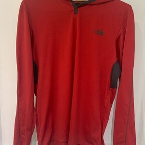 The North Face Crimson Pullover with Charcoal Details  A4